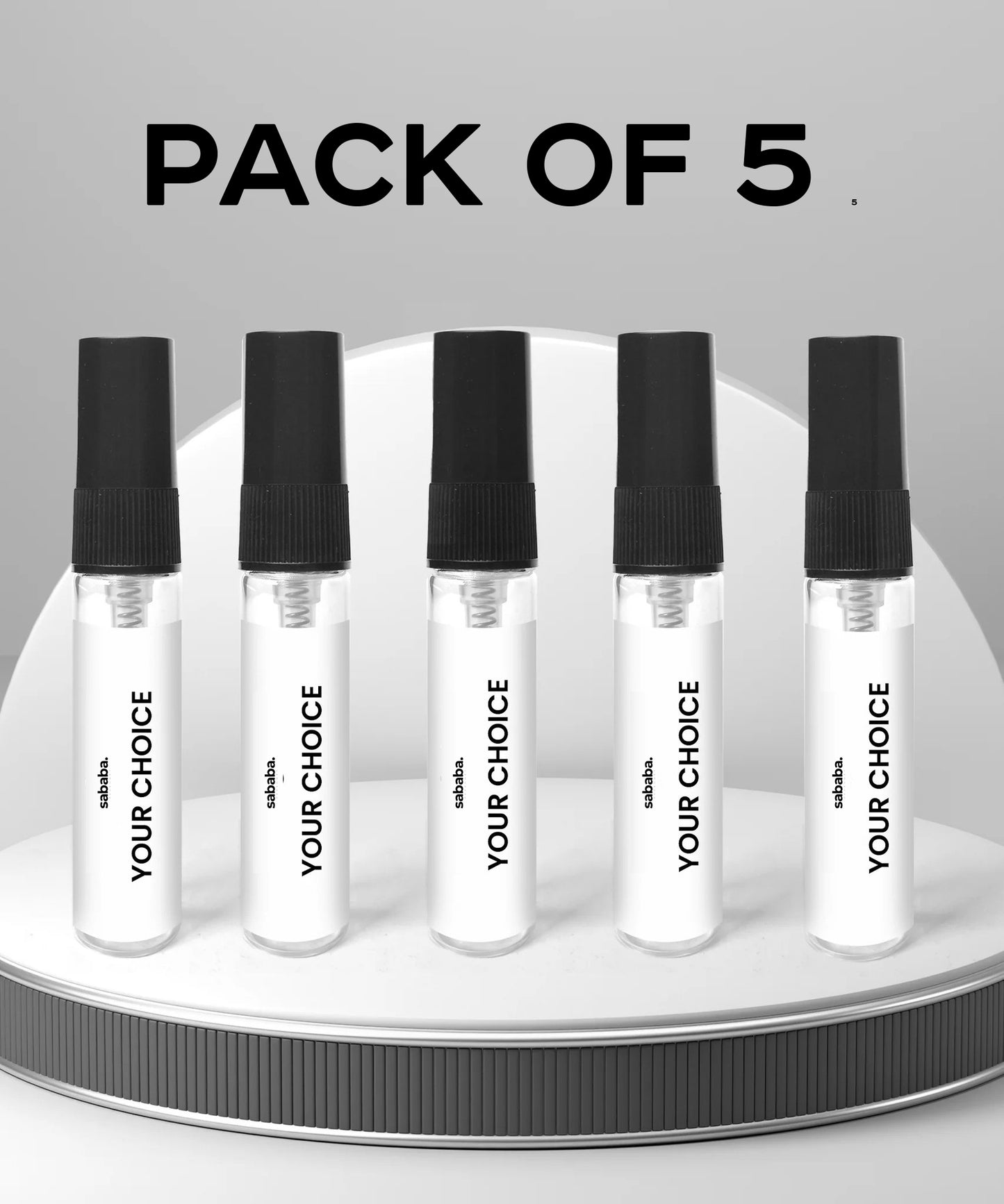 5 ML Testers - Pack of 5